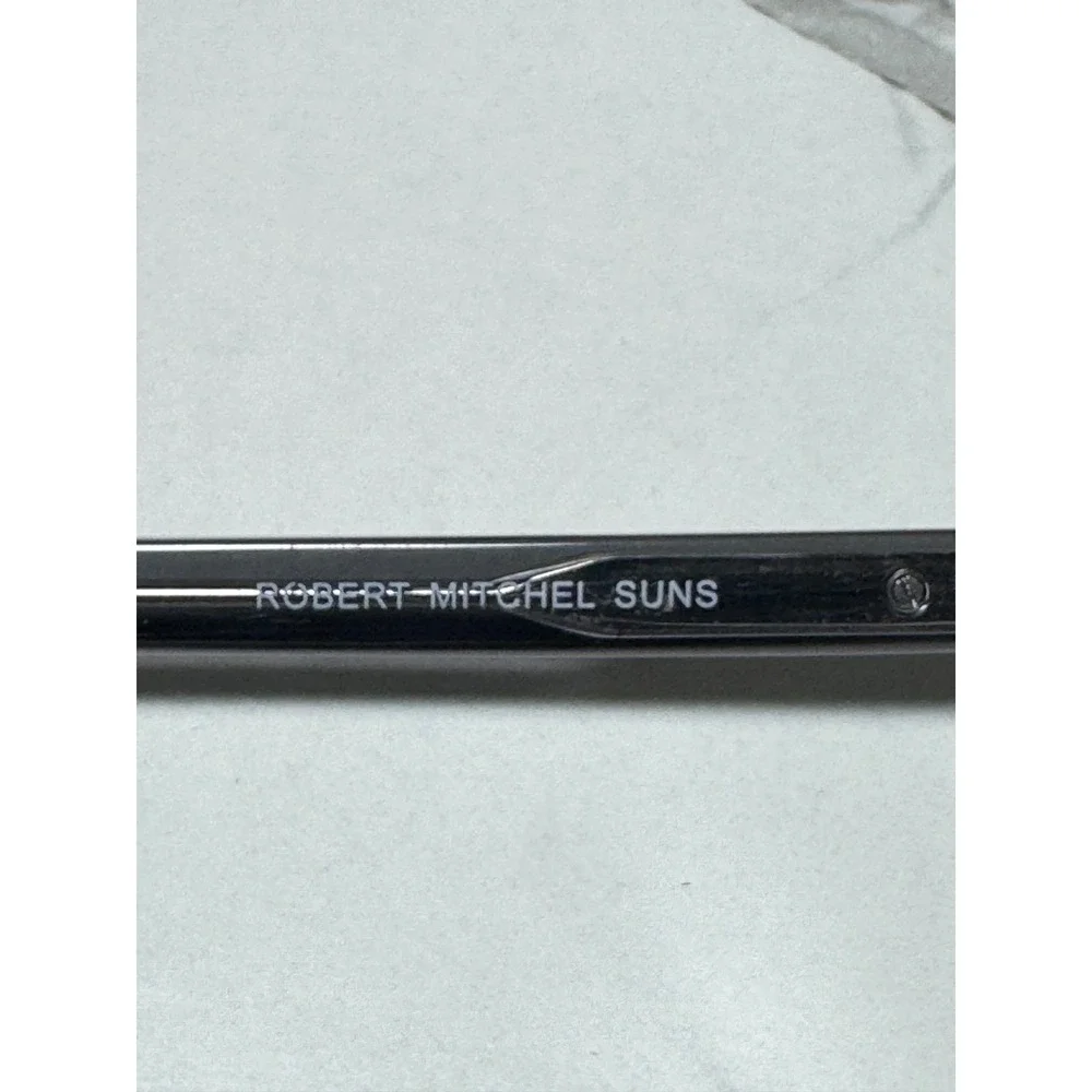 Robert Mitchel Suns Gray Square Sunglasses RMS 20212-GR 52-18-145 MSRP 160